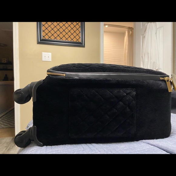 Coco Case Rolling Trolley Quilted Velvet - Picture 12 of 16
